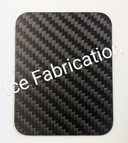 Center Coin CARBON FIBER Plate